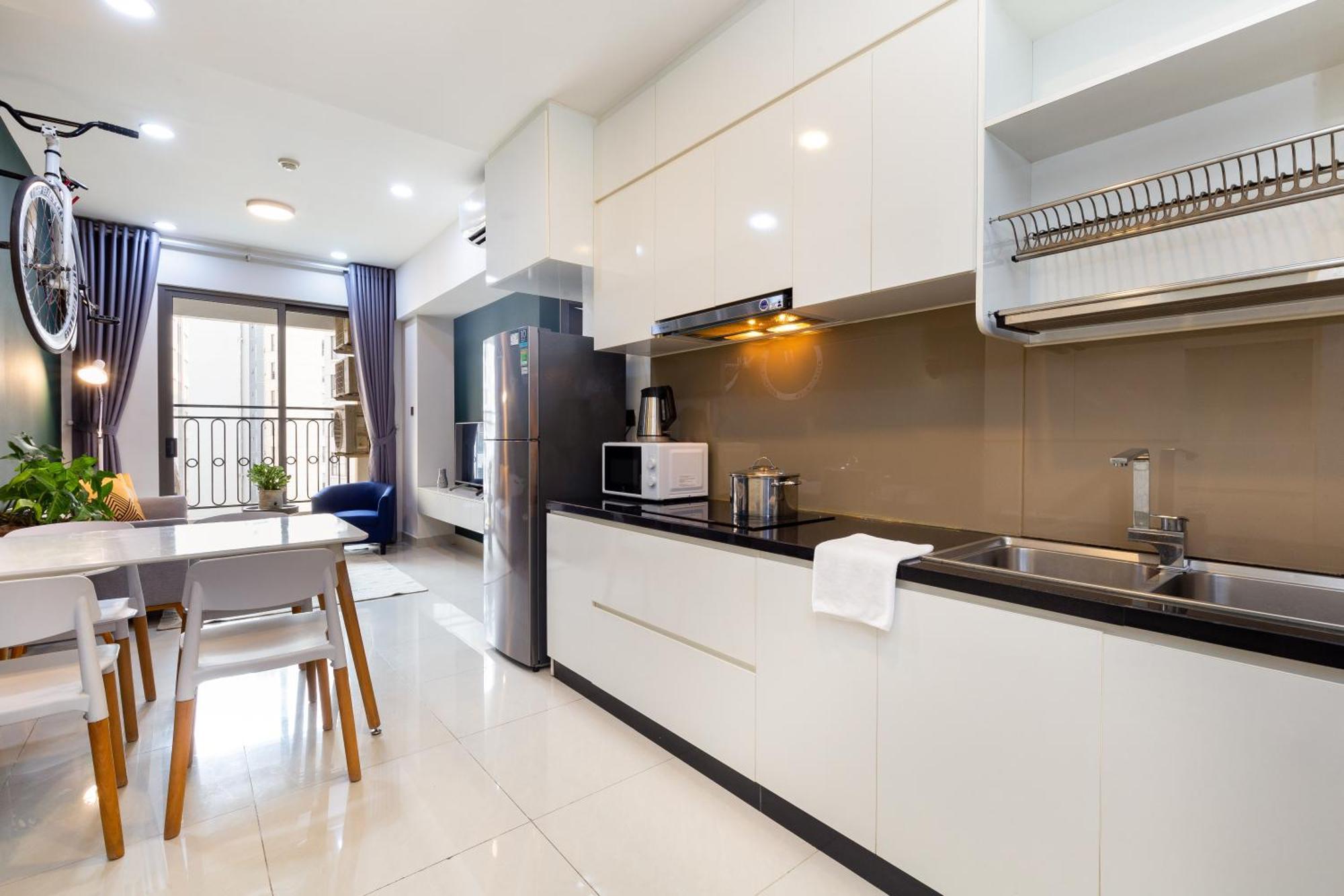 Ferienwohnung Blue Fingers Saigon Royal - Tresor Ho-Chi-Minh-Stadt Zimmer foto